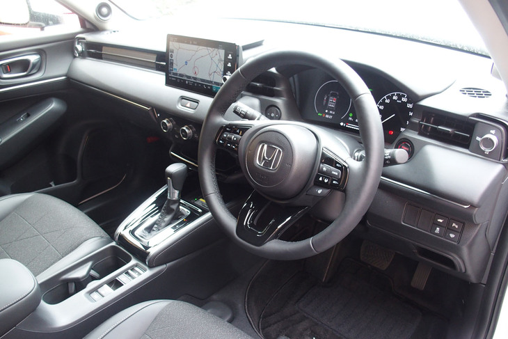 ホンダ・ヴェゼルe：HEV Z（インテリア）