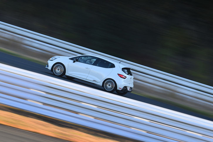 「ルーテシアR.S.トロフィー」には「R.S.デフ」と名付けられた電子制御ディファレンシャルが与えられている。これにより、コーナリング時のアンダーステアが抑制される。