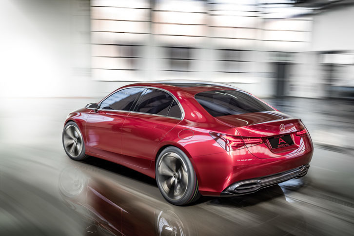 メルセデス・ベンツ・コンセプトAセダン（エクステリア）