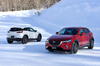 マツダCX-3 XDツーリング Lパッケージ（プロトタイプ）（4WD/6AT）【試乗記】 雪道にワクワクできる の画像3