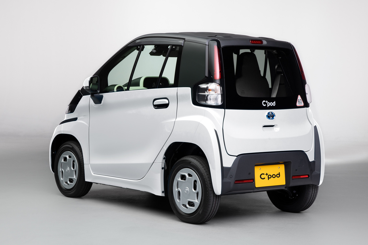 トヨタが C Pod の一般販売をスタート 全長2490mmの2人乗り超小型ev ニュース Webcg