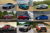 今日における米国での日産のラインナップの一部。BEVを除くと電動車のラインナップが乏しい点も含め、技術的にも新しさに欠ける印象は否めない。