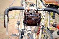 ジョルジョさんの仲間の自転車。小物にも十分なこだわりがある。