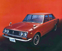 1968年にデビューした「トヨペット・コロナ マークII 1600デラックス」。初代マークIIの中核車種である。