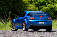 【スペック】
	RX-8Type S（ベース車）：全長×全幅×全高＝4435×1770×1340mm／ホイールベース＝2700mm／車重＝1310kg／駆動方式＝FR／水冷式直列654cc×2ローター（250ps/8500rpm、22.0kgm/5500rpm）／価格＝288万7500円
	 