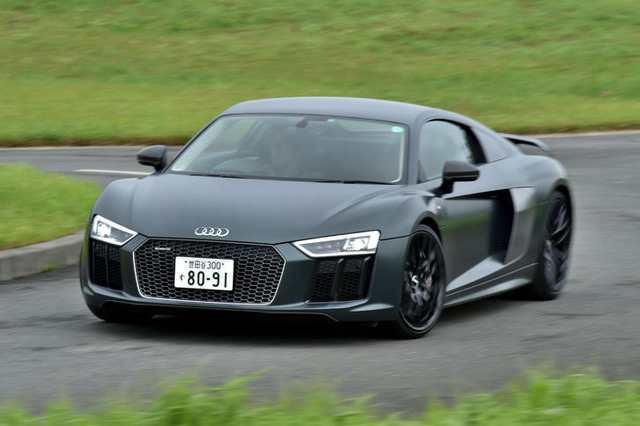 アウディR8 V10プラスクーペ5.2 FSIクワトロ（4WD/7AT）【試乗記
