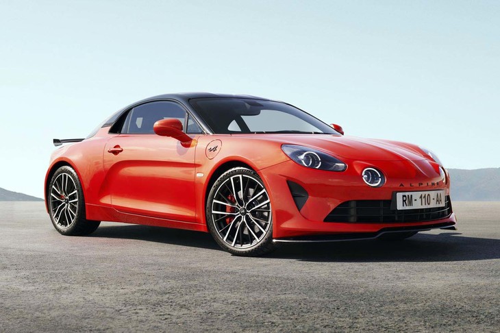 アルピーヌA110 S（以下同じ。写真はすべて欧州仕様車）