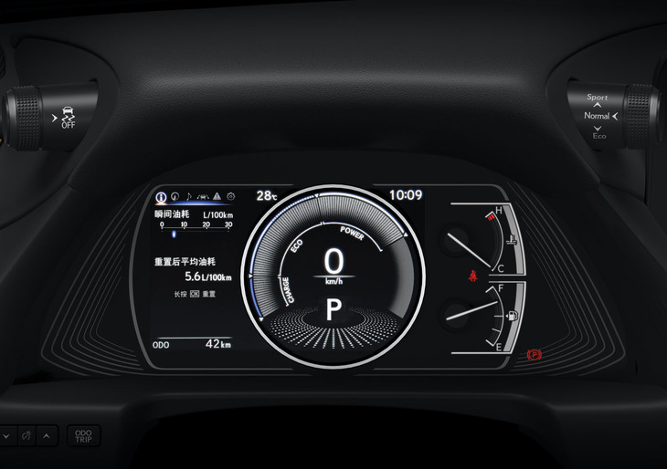 レクサスES（インテリア）