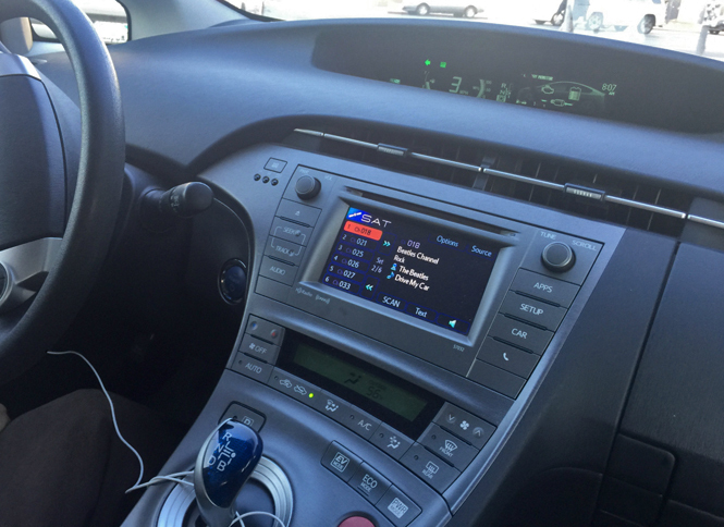 あるUberのドライバーは、インターネットラジオを愛聴していた。「音質が安定しているし、好きなジャンルの音楽を扱う局に絞れるのもうれしいね」と話す。