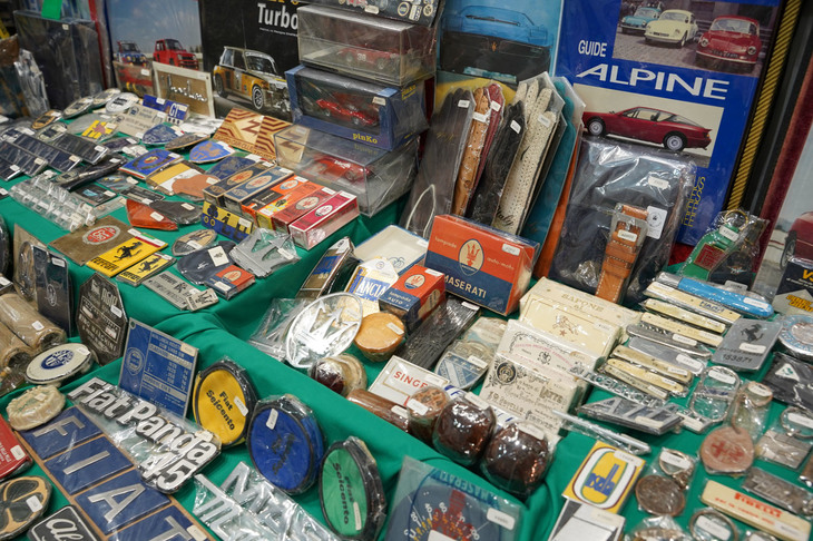 Savoia s.r.lのブース。