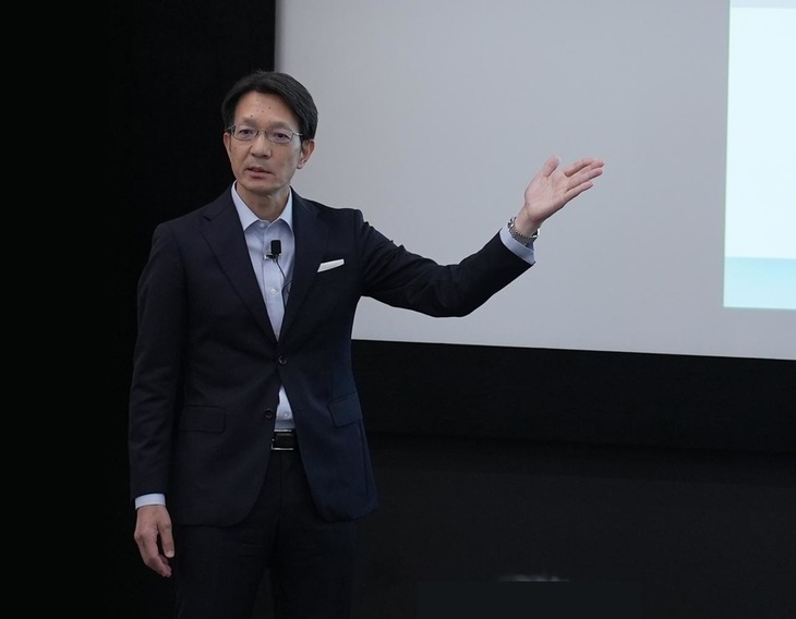 本田技術研究所の大津啓司社長は、これから新たなモビリティーの創造を通じて移動にまつわる価値を変え、社会をより良く変えていくと意気込む。