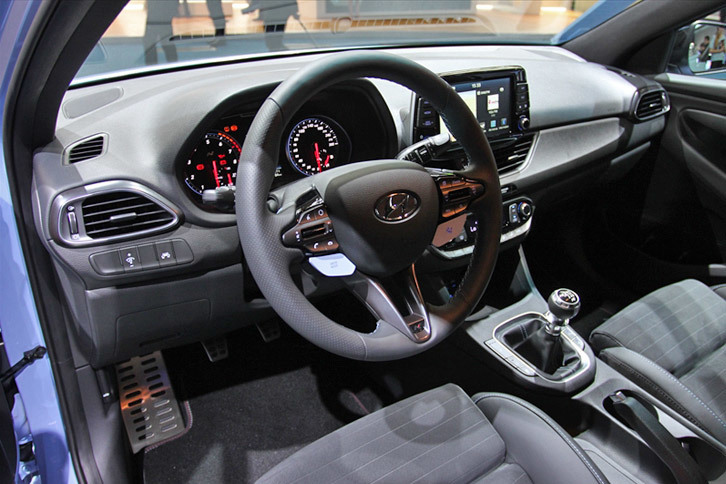 ヒュンダイi30N（インテリア）