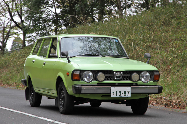 1978年「スバル・レオーネ エステートバン4WD」。現在まで続くスバルの伝統となる4WDを採用した最初のモデルであり、その最終型。