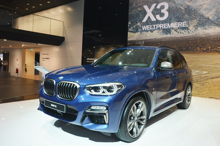 新型「BMW X3」