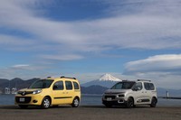 フランスの商用バン“フルゴネット”の伝統を継承する2台、「ルノー・カングー」と「シトロエン・ベルランゴ」を比較試乗。（photo：北畠主税）