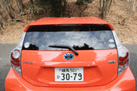 写真をクリックすると、シートの倒れるさまが見られます