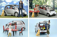 「三菱 i」が“ファッションドール”とコラボ、1/6スケールジオラマで登場の画像