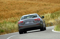 日本に導入予定のモデルは、ベースグレードの「ギブリ」（写真）、高性能版の「ギブリS」（今回試乗車は用意されず）、そしてその4WD版である「ギブリS Q4」。