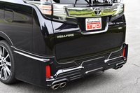 マフラーエンドは、左右振り分けの4本出し。このハイレスポンスマフラー単体での価格は、16万2000円。