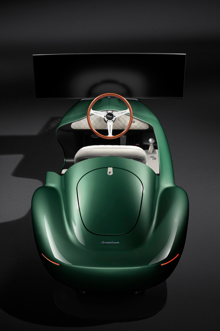 リアフェンダーも「チシタリア202クーペ」を想起させる。（photo：Pininfarina）