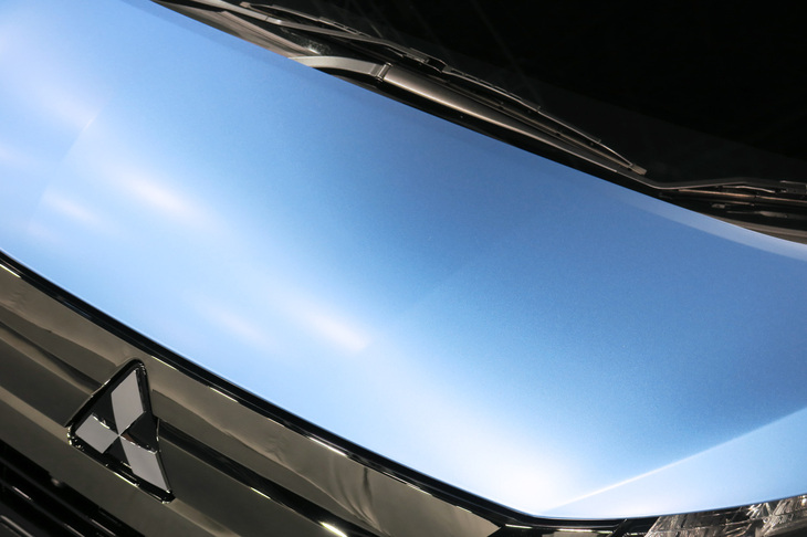 三菱K-EVコンセプトXスタイル（ボディーカラーは「マットブルー」）