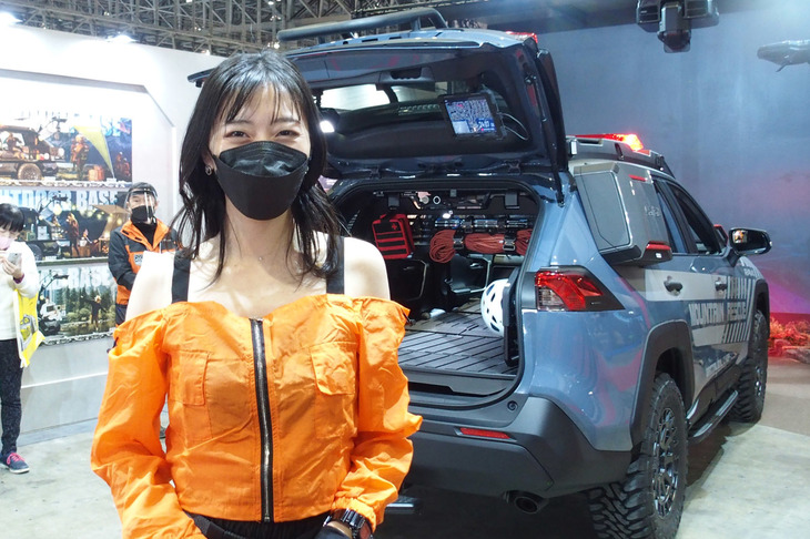 豊田自動織機ブースの様子。