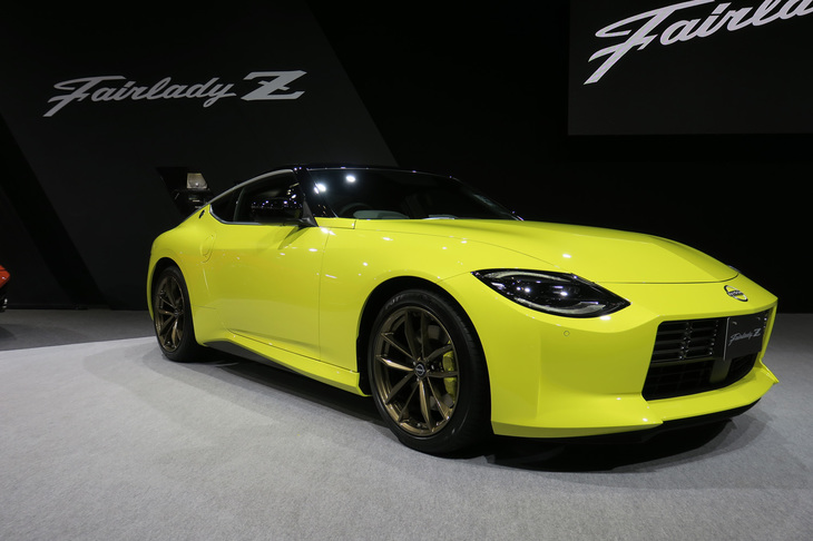日本仕様が正式発表された新型「日産フェアレディZ」。KONDO RACINGの近藤真彦監督が登壇するトークイベントなども行われ、来場者の注目を集めた。