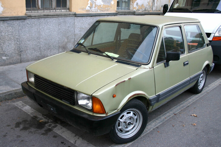 「イノチェンティ・ミニ」。2005年撮影。