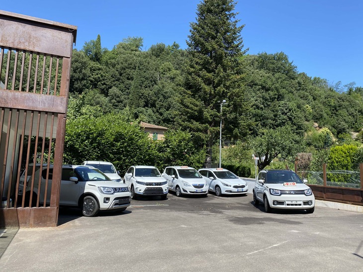 スズキ販売店の支店が入っていた建物は……。（2020年7月撮影）