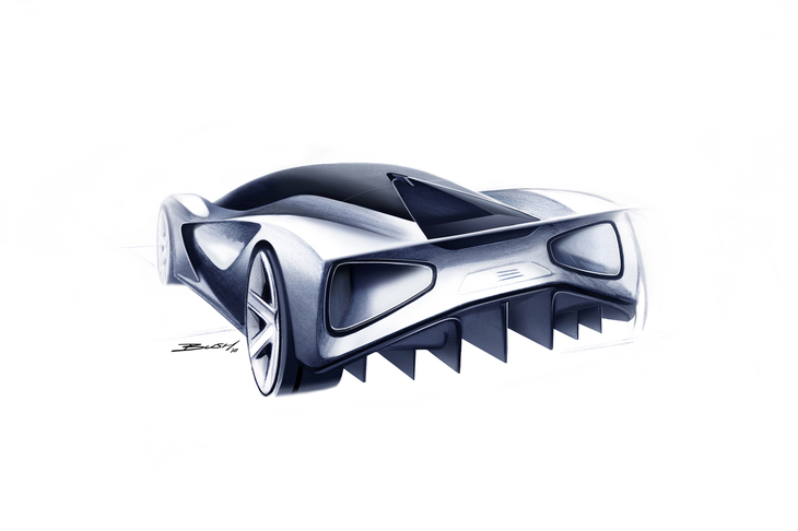 ロータス・エヴァイヤ（デザインスケッチ）