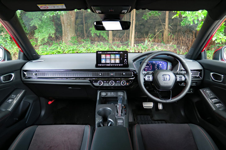 ホンダ・シビックEX（インストゥルメントパネルまわり）