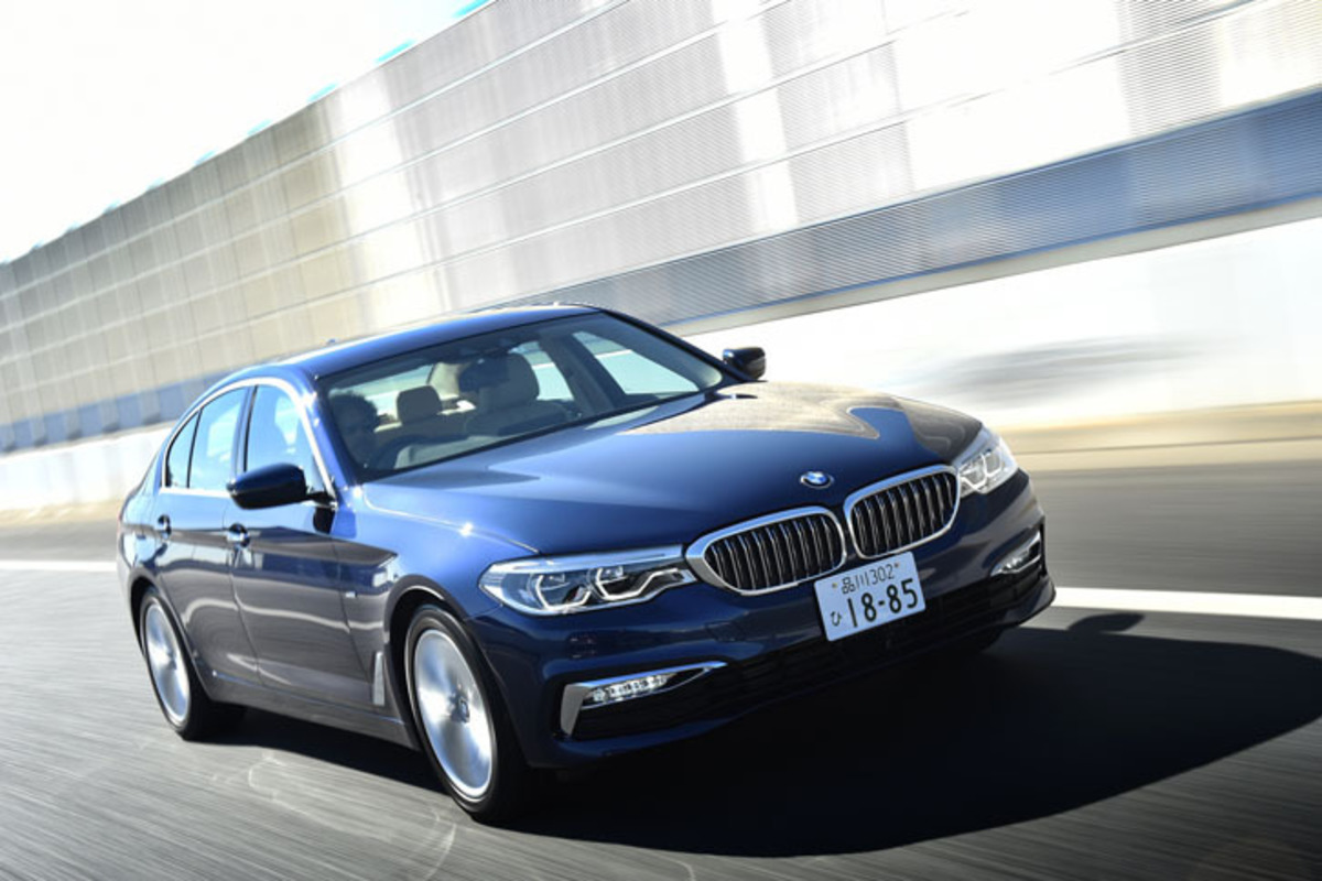 BMW 523dラグジュアリー（FR/8AT）【試乗記】 際立つ軽快感 - webCG