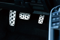 「1.6GT EyeSight Smart Edition」のアルミパッド付きスポーツペダル。