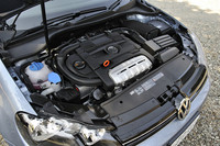 TSIハイラインに搭載されるツインチャージャーTSI（160ps）エンジン。