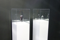 資生堂と共同開発されたSOUL of MOTION。会場では香りを体感することができる。