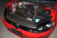 用意されるエンジンは1.2リッターTSI（コンフォートライン）と1.4リッターTSI（ハイライン）の2種類。