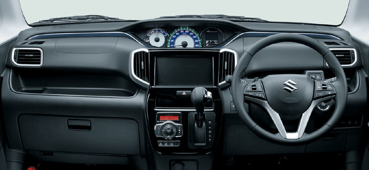 「ソリオ バンディット ハイブリッドSV」のインテリア。