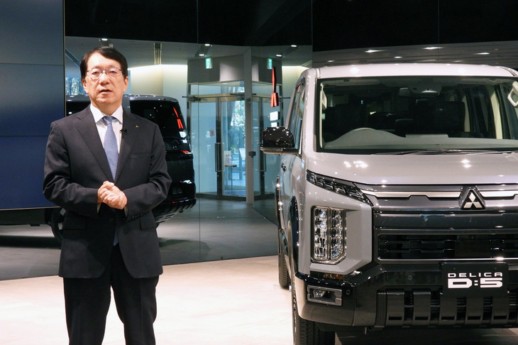 三菱自動車の加藤隆雄社長。