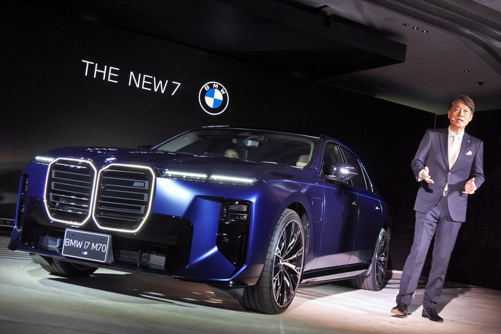 発表会では2026年4月にBMWジャパンの代表取締役社長に就任した上野金太郎氏も登壇し、今後の抱負を語った。