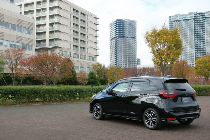 ホンダ・フィットRS e:HEV ホンダアクセス用品装着車（エクステリア）