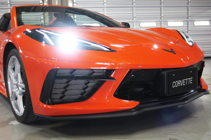 シボレー・コルベット  コンバーチブル 日本仕様プロトタイプ（フロントマスク）