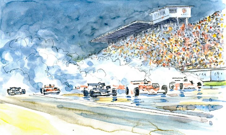 第77回：1976年 F1日本上陸ドラマを生んだ雨の富士スピードウェイ
