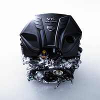 現行モデルにも搭載される、3リッターV6ツインターボエンジン「VR30DDTT」。