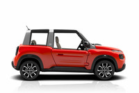 ボディーカラーはオレンジのほか、ブルー、イエロー、ベージュの計4色が用意される。