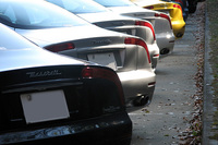 ♪ブーメラン、ブーメラン、と思わず口ずさんでしまいそう。「3200GT」は10台と車種別では最多参加でした。