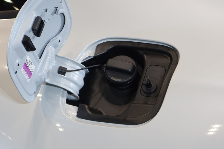 ホンダ・プレリュード（給油口）