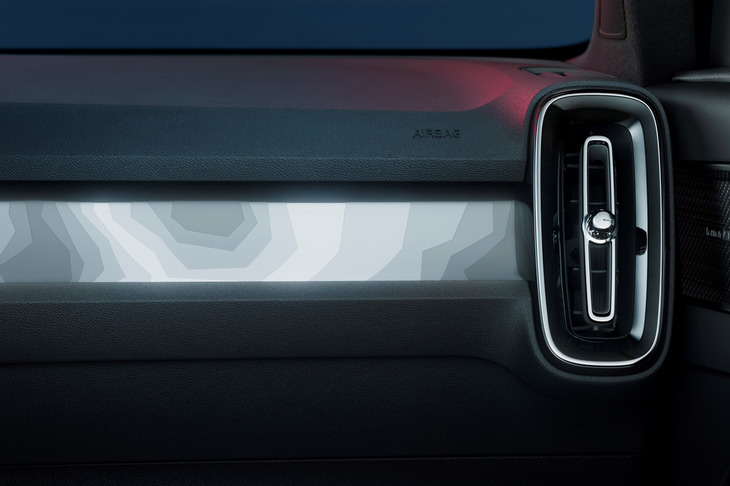 ボルボC40リチャージ（インテリア）