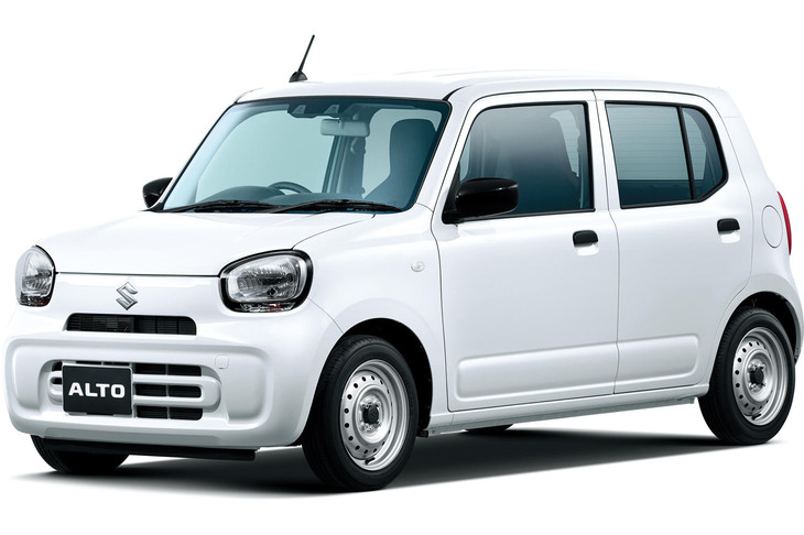 新社会人はどんなクルマに乗るべきかを考察する。写真は国産の乗用車では一番安価に手に入る「スズキ・アルト」の「A」グレード。