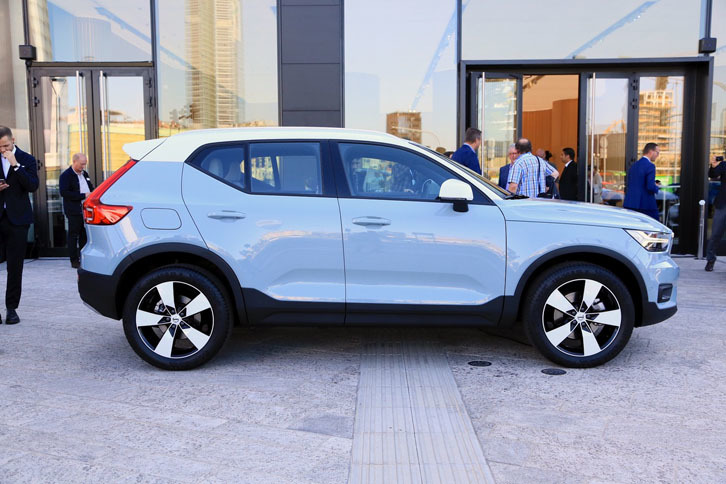 新型「XC40」では、王道の北欧プレミアム風味に、かつてない“コンビニエントテイスト”が組み合わされている。