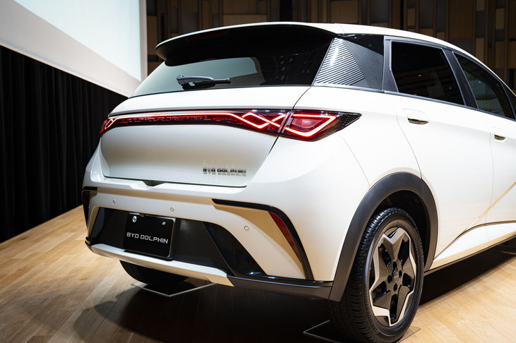 BYDドルフィン（リアビュー）